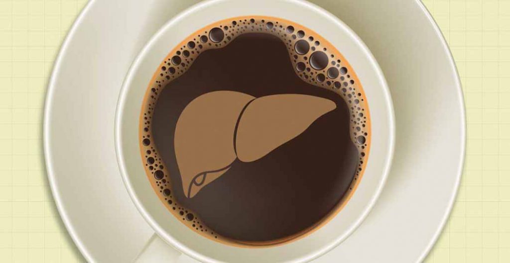 Coffee protects liver 
